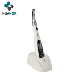 Dental Portable Endo Instrument Wireless Dental Endo Motor Dental Rotary Motor with 16:1 Contra Angle Handpiece for Endodontics