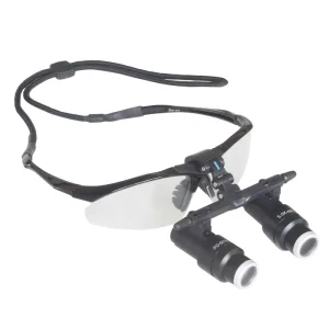 Dental Surgical Glass Loupe with 4.0 5.0 6.0X One Way Screw Thread Magnifiers for Working