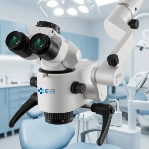 Dental Surgical Microscope Ergonomics Apochromatic Optics for Endodontic Restorative Dentistry
