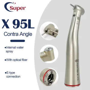 Dental X95 Type 1 5 Electric Motor Surgical Push Button Standard Oral Handpiece Contra Angle Dentistry E type Dentist Tools