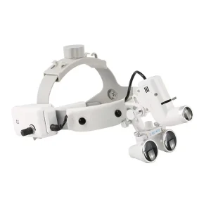 Dental and Oral Head mounted Magnifying Glass 5W Headlight Surgical and Plastic Surgery Head mounted Magnifying Glass