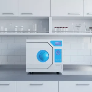 Desktop 23L Autoclave Dental Sterilizer with Printer Drying Pulse Three Time Vacuum Laboratory Sterilization Use