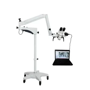 Digital Surgical Binocular Trinocular Microscope 180 Inclinable Electric ENT & Dental Applications CE Certified