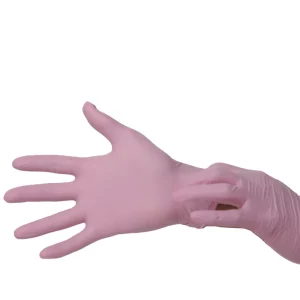 Disposable Hand Surgical Gloves Latex Free Medical Food Grade Consumables Industrial Disposable Pink Nitrile Gloves Powder Free