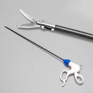 Disposable Laparoscopic Curved Surgical Needle Holder Forceps Surgical Instruments