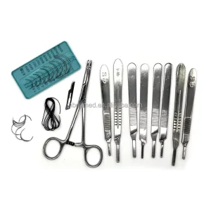 Disposable Manual Multi Functional Medical Equipment General Vascular Surgery Set Instruments Stainless Carbon Hemostatic CE