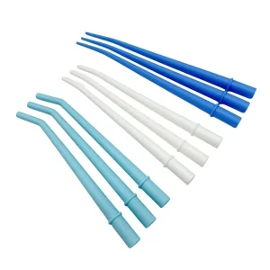 Disposable Manual Saliva Ejectors Dentistry Surgical Curved Tubes Suction Nozzles Water Tubes Dental Consumables 25 Pieces CE