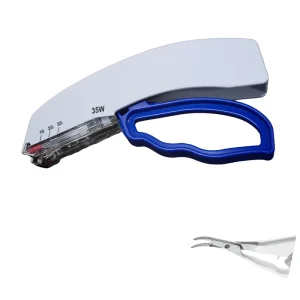 Disposable Manual Sterile Medical Skin Stapler 35W Veterinary Surgical Instrument