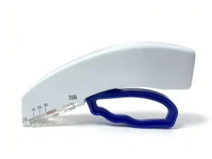 Disposable Medical Skin Stapler and Remover Surgical Staples Guaranteed Quality Sterile Portable Efficient 35R Blue Handle