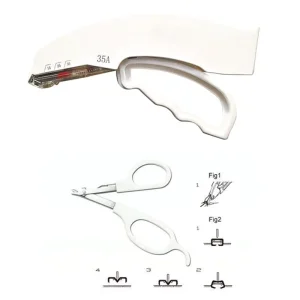 Disposable Medical Surgical 35A/W Skin Stapler And Remover