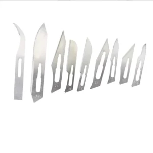 Disposable Mini Surgical Blade Knife Manual Sterile Stainless Steel Instruments Durable Machine Driven Metal Medical Consumables