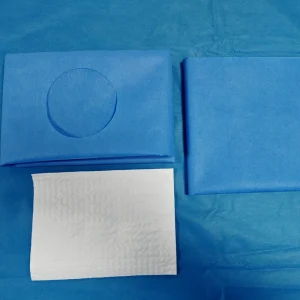 Disposable Sterile Non-Woven Fabric Surgical Drape Kit for Dogs Pet Veterinary Consumables for Pet Operations