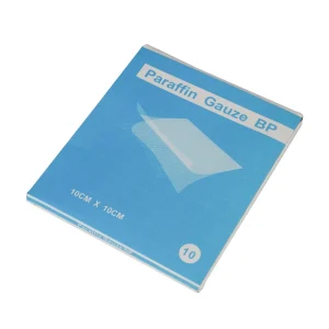 Disposable Sterile Surgical Paraffin Petrolatum Gauze Dressing Medical Consumables for Wound Care Antibacterial Petrolatum