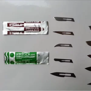 Disposable Sterile Surgical Stainless Steel or Carbon Steel Blade Manual CE Certified with Different Sizes and Uses