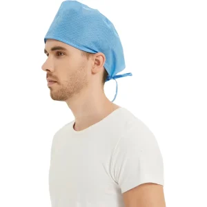 Disposable Surgical Cap with Tie for Doctors and Nurses Nonwoven Medical Gown for Hospitals