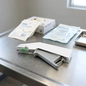 Disposable Surgical Skin Stapler With Titanium Staples Custom Packaging for Hospital Clinic Medical Wound Closing