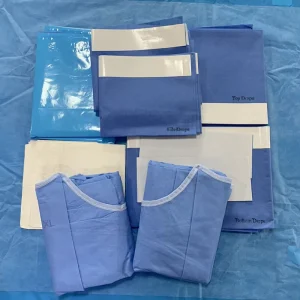 Disposable Universal Drape Laparotomy Surgical Pack Hospital Medical Consumables Sterile Operation Surgical Set Pack