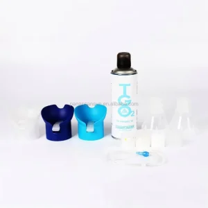 Disposable portable oxygen cylinder gas tank