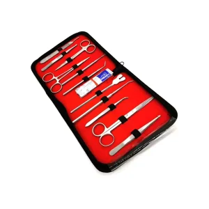 Dissecting Instruments Surgery Set Basic Minor Surgery Instruments Set Dissection & Suturing Tools for Medical Practice