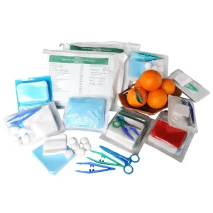 Doctor Surgical Sterile PP+PE Material Class I Wound Dressing Set CE Certified Disposable Medical Care