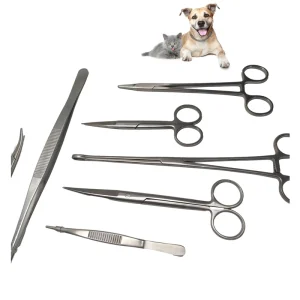 Dogs Neuter Surgical Stainless Steel Veterinary Surgical Instruments Allis Forceps