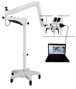 Double Binocular Zoom Ophthalmic Surgical Microscope for Eye Surgery for Hospital Ophthalmic Operations