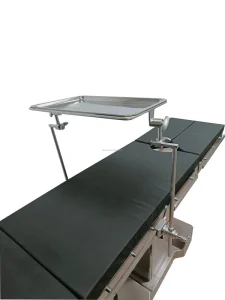 Double Lateral Instrument Tray Operating Table Instrument Panel