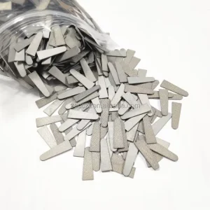 Durable Tungsten Carbide Tips for Needle Holders (15/17/20mm) ISO9001 Certified YG6/YG8 Alloy Properties Basis of Surgical Instruments