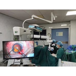 ENT Dental Ophthalmic Surgical Operating Microscope Portable Surgical Microscope with Apochromatic Optics for Clear Eye Details