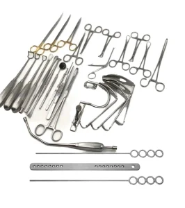 ENT Medical Tonsillectomy Surgical Instrument Set Stainless Steel Manual Surgical Kit Medical Supplies CE