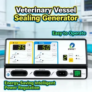 EUR VET Veterinary Equipment Frequency Electrosurgical Vessel Sealing Generator Device Electrosurgery Surgical Units