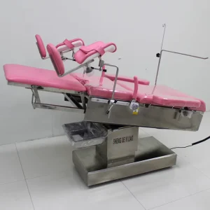 Economic Stainless Steel Electric Multifunction Foldable Gynecology Obstetric Delivery Table for Hospital Use