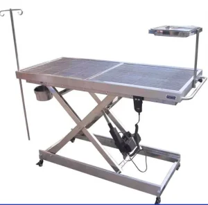 Electric 304 Stainless Steel Veterinary Animal Surgical Operation Table for Surgery