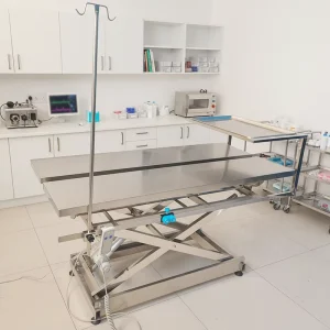 Electric 304 Stainless Steel Veterinary Operating Table Constant Temperature for Dogs Reusable SDSYT 01 Veterinary Surgical