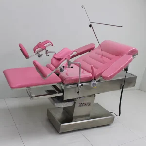 Electric Adjustable Stainless Steel Gynecological Surgical Delivery Bed Operating Table for Hospital Use
