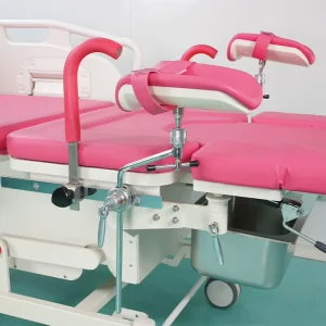 Electric Gynecological Surgical Table Obstetric Delivery Bed Adjustable Backrest Trendelenburg Hydraulic Lift 200kg