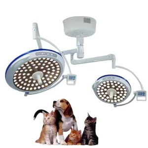 Electric LED Operating Lamp for Pet Hospitals Metal Shadowless Surgical Light Mounts Ceiling Equipment Source