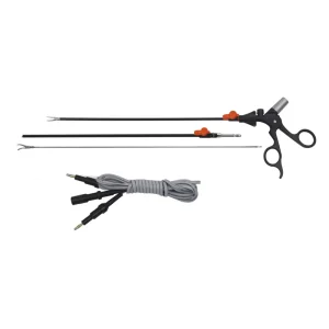 Electric Laparoscopic Reusable Bipolar Coagulation Cutting Forceps Surgical Instruments with Cable