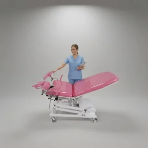 Electric Lifting Gynecological Exam Bed Multifunction Obstetrics Delivery Table