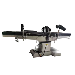 Electric Motor Operating Table Medical Equipment Surgical Operating Bed Multi Function Operating Room Table With C arms