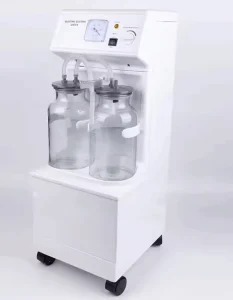 Electric Operating Room Vacuum Suction Device Doubles Bottle Medical Suction Machine