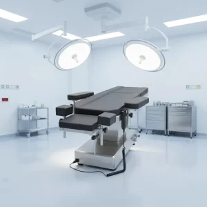 Electric Operating Table Exclusively Developed for Ophthalmic Surgery Suitable for All Kinds of Eye Clinical Operations