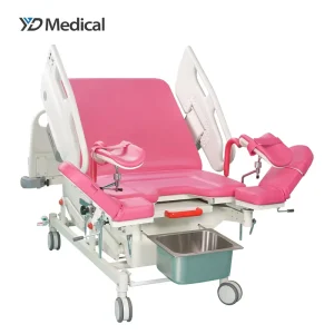Electric Operating Table Model DHC 6001 Gynecological Surgery Table Metal Frame Adjustable Backrest