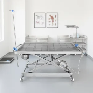 Electric Stainless Steel Surgical Table for Veterinary Examination and Lift Surgery