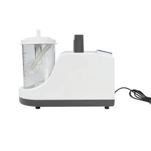 Electric Surgical Portable Suction Machine Model 7A 23B 30LPM Pumping Capacity Class II Strong lightweight Plastic