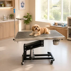 Electric Veterinary Operation Table for Dogs 304 Stainless Steel Surgical Platform OEM