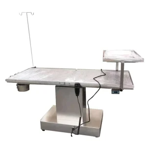 Electric driven Lift Stainless Steel Veterinary Surgical Operating Table