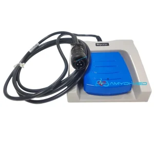 Electrosurgical System 3 Pin Electrosurgical Foot Switch Bipolar Coagulation Cutting Single Pedal Footswitch