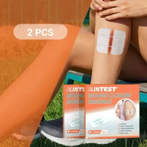 Emergency 2 Line Wound Closure Kit with Zipper Device Strips & Sports Tape for Immediate Trauma Care