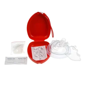 Emergency Rescue CPR Mask with Face Shield Manual First Aid Medical Consumables Device